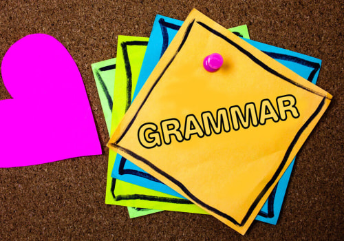 Understanding the Basics of Grammar and Syntax